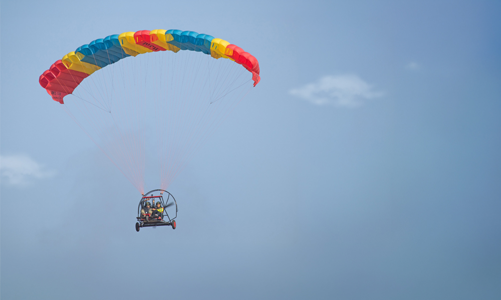 Hummerchute Paramotor